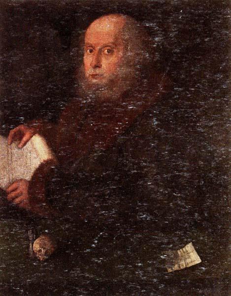 Portrait of an old man from nuremberg, unknow artist